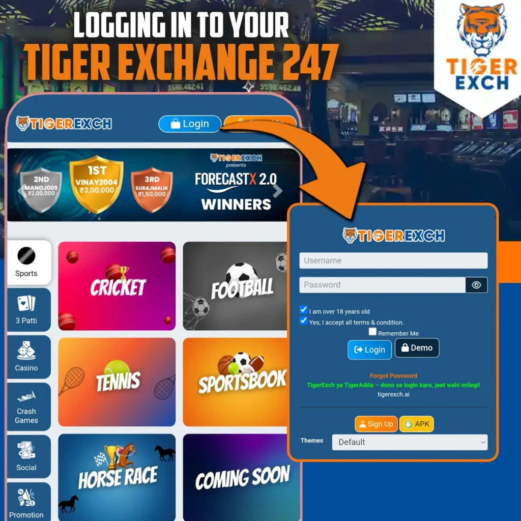 Tiger exchange247