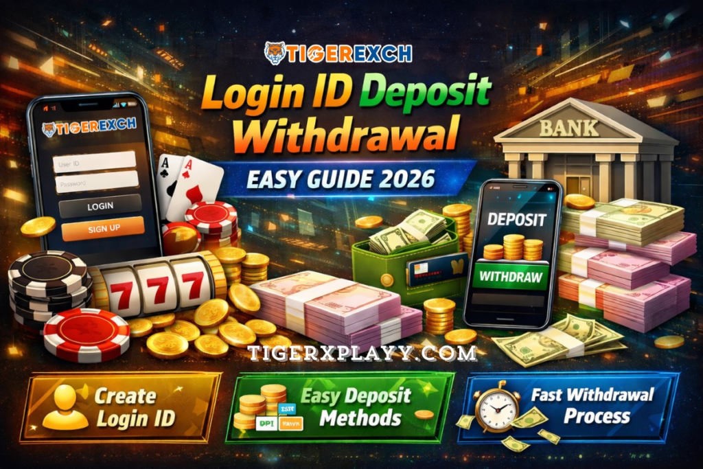 Tigerexch Login ID Deposit Withdrawal Easy Guide 2026